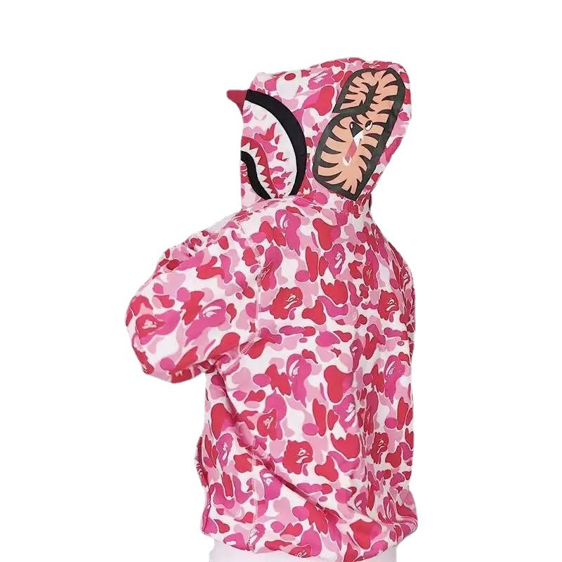 Damen Kapuzenjacke mit modernem Camouflage-Design und hochwertiger Baumwollmischung EB