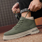 Damen Hohe Sneaker mit gepolsterter Knöchelpartie und rutschfester Sohle R&B