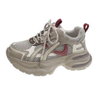Damen Sportliche Lauf Sneakers mit atmungsaktiver Mesh-Oberfläche und komfortabler Dämpfung R&B