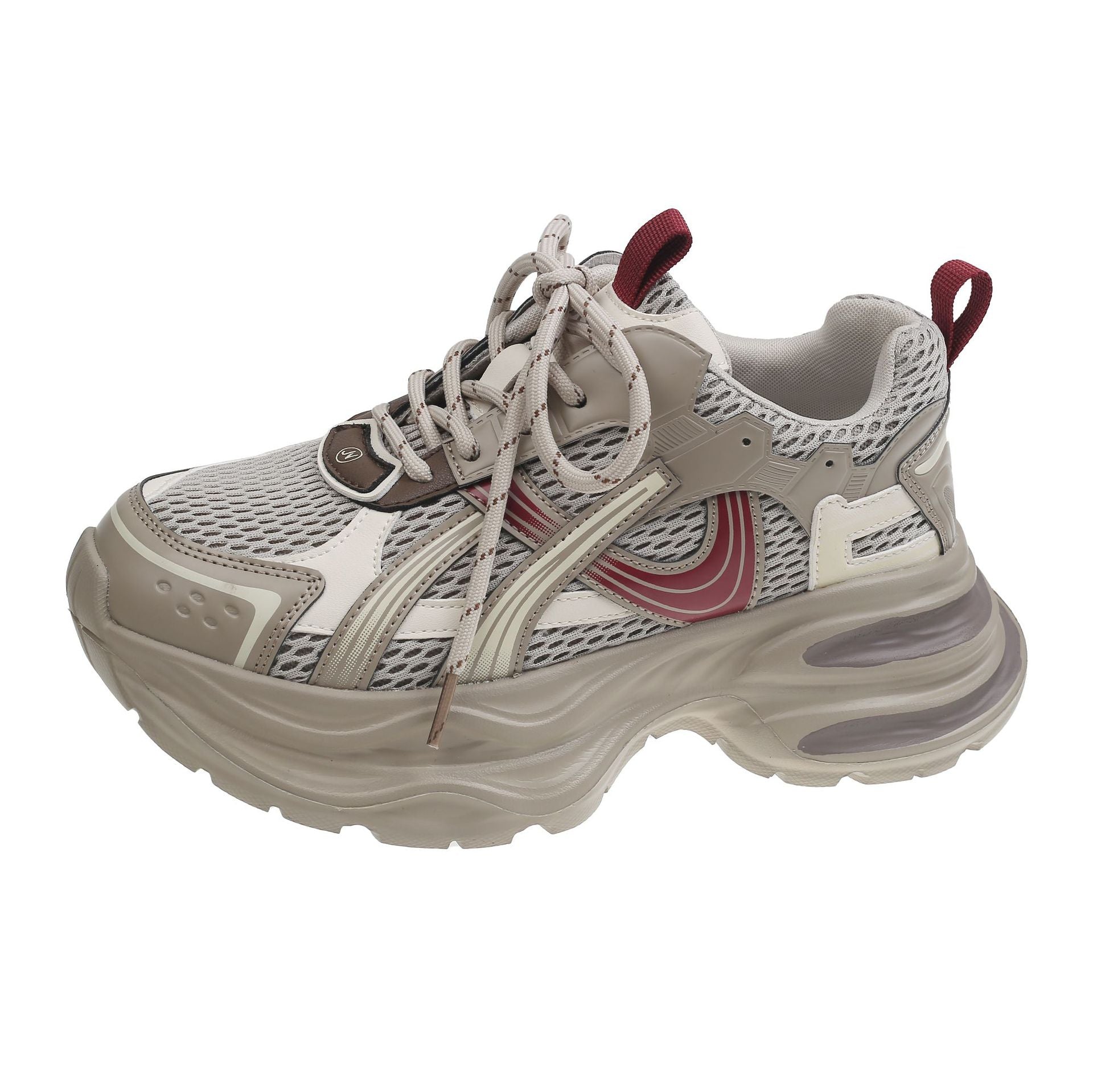 Damen Sportliche Lauf Sneakers mit atmungsaktiver Mesh-Oberfläche und komfortabler Dämpfung R&B