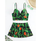 Damen Badeanzug mit floralem Design R&B