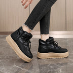 Damen warme Winterboots mit wasserdichtem Obermaterial und isolierendem Innenfutter R&B