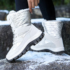 Damen Winterstiefel mit isolierender Fütterung und rutschfester Sohle R&B