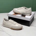 Damen Sportliche Sneaker mit hochwertigem Wildleder-Obermaterial und rutschfester Sohle