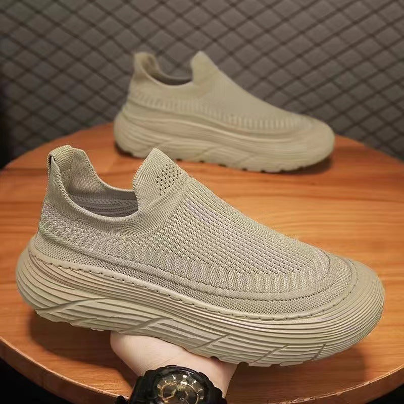 Damen Slip-On Sneakers mit elastischem Obermaterial und flexiblem Dämpfungssystem R&B