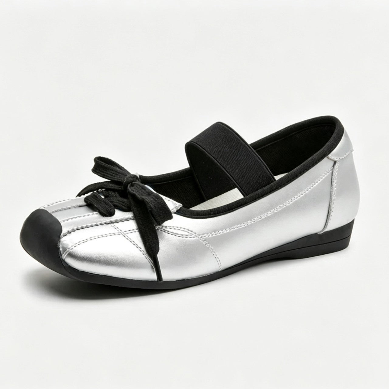 Damen sportliche Sneakers mit verstellbarem Riemen R&B