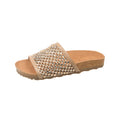 Damen Glamouröse Zehentrenner-Sandalen mit funkelnden Strass-Akzenten und anatomischer Fußbettgestaltung R&B