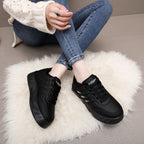 Damen sportliche Sneaker mit rutschfestem Profil und wärmendem Innenfutter