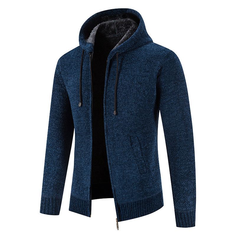 Herren Kapuzenjacke mit weichem Innenfutter und innovativem Design R&B