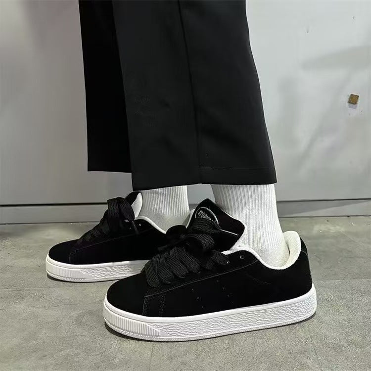 Damen Sportliche Sneaker aus weichem Wildleder mit rutschfester Sohle R&B
