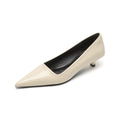 Damen elegante spitze Pumps mit komfortablem Blockabsatz