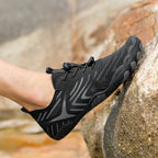 Damen Barfußschuhe mit rutschfester Sohle und elastischem Verschlusssystem R&B
