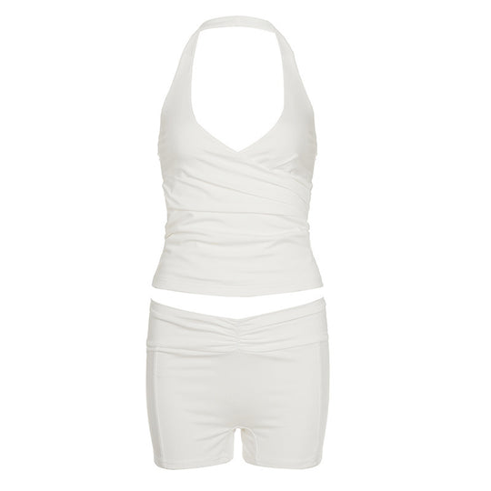 Damen sportliches Bikini-Set mit stylischem Schnitt und verstellbaren Trägern R&B