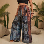 Damen Stilvolles Loungewear-Set mit lässigem Schnitt und modischem Muster