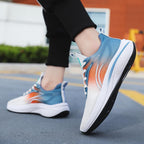 Damen Sportliche Laufschuhe mit atmungsaktivem Obermaterial und stoßdämpfender Sohle R&B