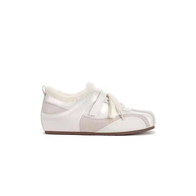 Damen Schnür-Sneaker mit kuscheligem Innenfutter und sportlichem Design R&B