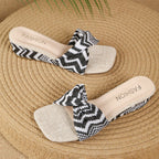 Damen Sling-Sandalen mit modischem Schleifendesign
