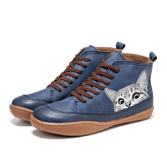 Damen Sneaker mit tierischem Motiv R&B