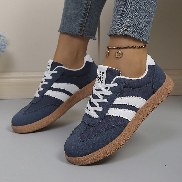 Damen Sportliche Sneakers mit strapazierfähigem Obermaterial und rutschfester Sohle R&B