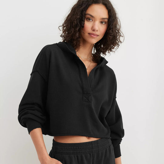Damen Oversized Kapuzenpullover R&B