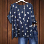Damen Bluse mit floralem Muster aus luftiger Viskose R&B