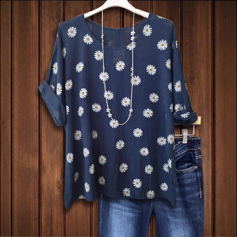 Damen Bluse mit floralem Muster aus luftiger Viskose R&B