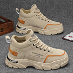 Damen Sportliche High-Top Sneakers mit robustem Sohlenprofil