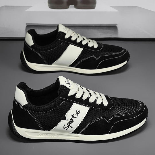 Damen Sportliche Sneaker mit atmungsaktivem Mesh-Obermaterial und rutschfester Sohle R&B