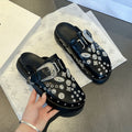 Damen Clogs mit aufwendigem Schmuckdesign R&B
