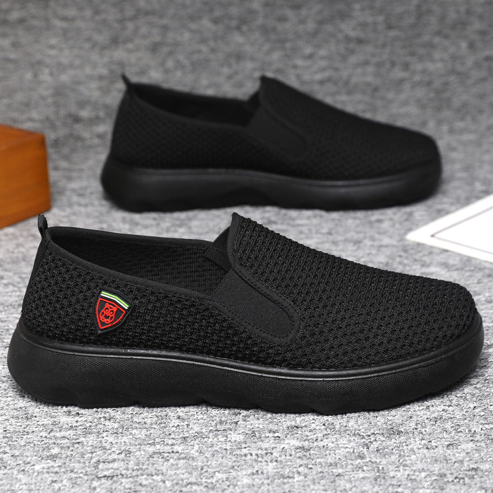 Damen Komfortable Slip-On Sneakers mit atmungsaktivem Obermaterial R&B