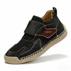 Herren Bequeme und modische Freizeitschuhe mit Klettverschluss R&B