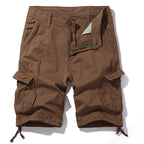 Herren Cargo-Shorts mit praktischen Taschen und verstellbarem Kordelzug