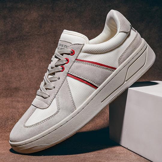 Herren sportliche Freizeit-Sneaker mit atmungsaktivem Obermaterial und dämpfender Sohle R&B