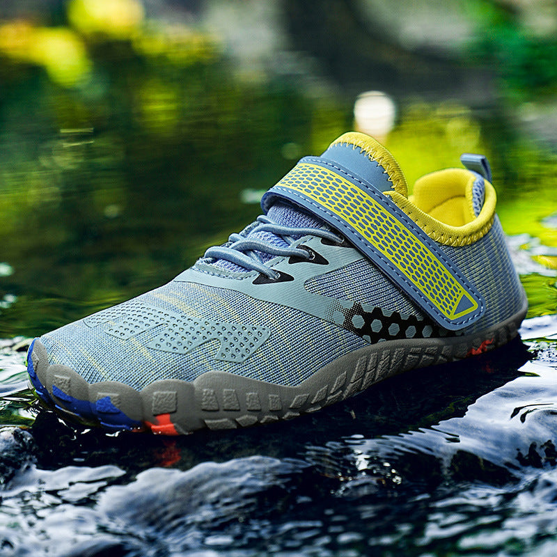 Damen Multifunktionale Sport-Sneaker mit rutschfester Sohle und elastischem Schnürsystem