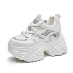 Damen Sportliche Chunky Sneakers mit funkelnden Akzenten R&B