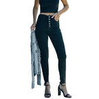 Damen Hochgesetzte Jeanshose im modernen Skinny Fit R&B