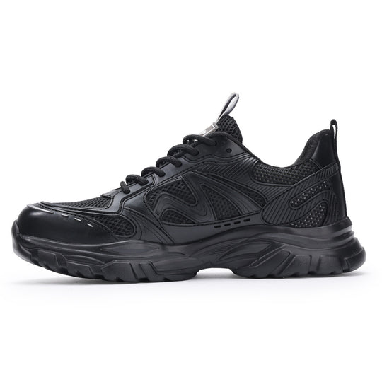 Herren sportliche Laufschuhe mit atmungsaktiver Mesh-Oberfläche und stoßdämpfender Sohle R&B