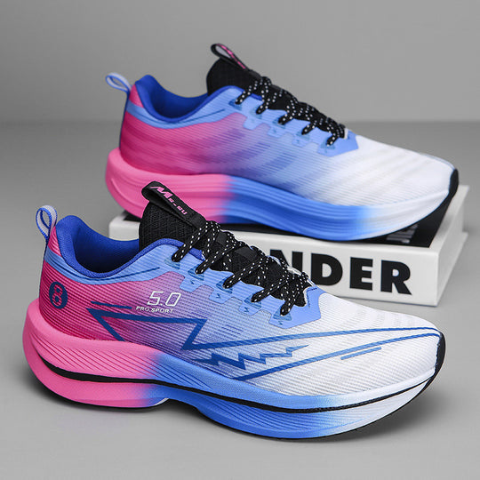 Damen Hochleistungs-Laufschuhe mit atmungsaktiver Mesh-Oberfläche und dämpfender Sohle R&B
