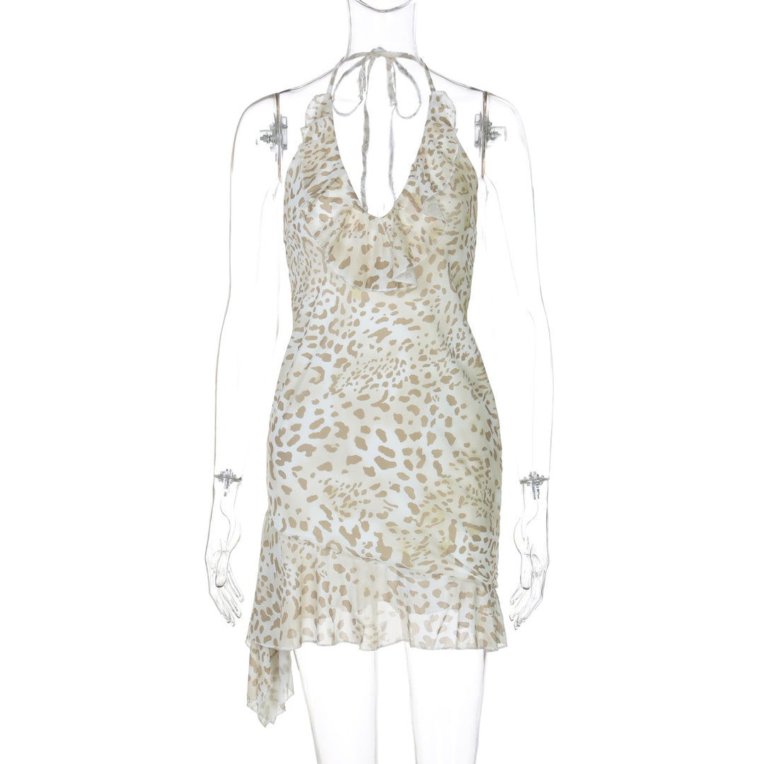 Damen Verspieltes Sommerkleid mit Raffungen und asymmetrischem Saum R&B