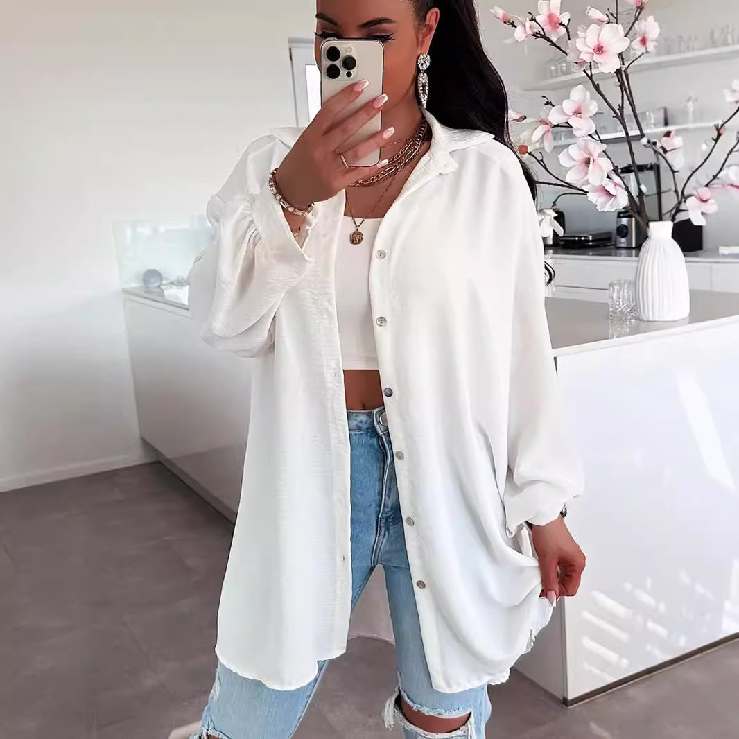 Damen Übergröße Hemdbluse R&B
