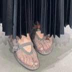 Damen Elegante und bequeme Ballerinas mit Glitzerdetails R&B
