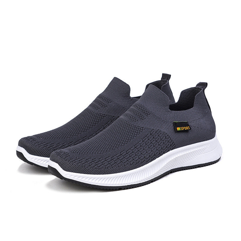 Damen Sportliche Sneaker mit elastischem Strickobermaterial R&B