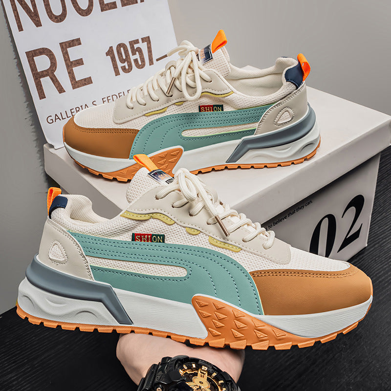 Damen Sportliche Sneakers mit dämpfender Sohle und rutschfestem Profil