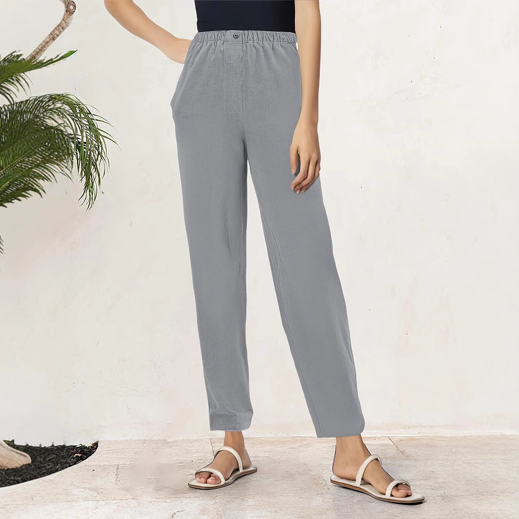 Damen Leichte und bequeme Sommerhose R&B