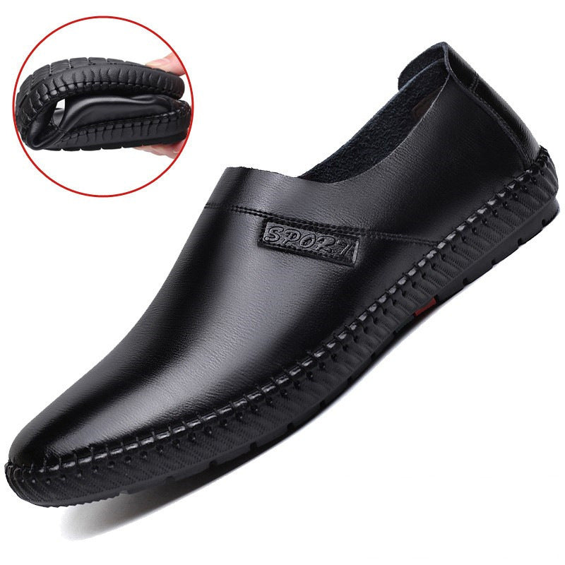 Damen Bequeme Slip-On Freizeitschuhe aus hochwertigem Leder R&B