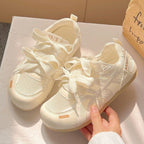Damen Sneakers mit dekorativen Schleifen und atmungsaktivem Obermaterial R&B