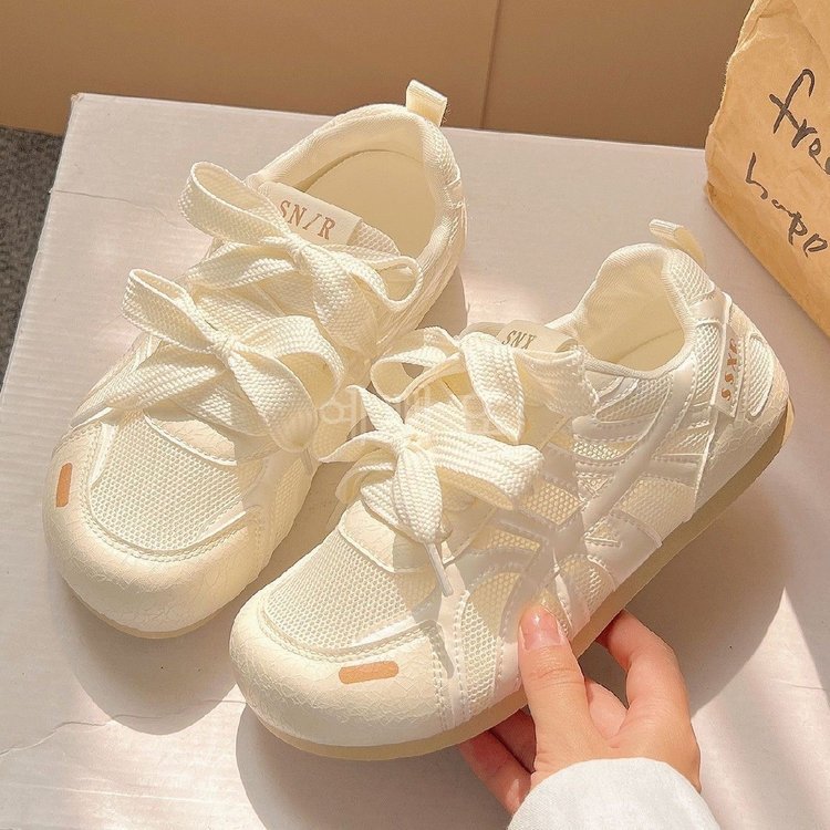Damen Sneakers mit dekorativen Schleifen und atmungsaktivem Obermaterial R&B