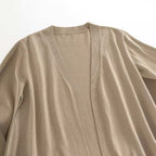 Damen lässiger Strickcardigan im minimalistischen Design