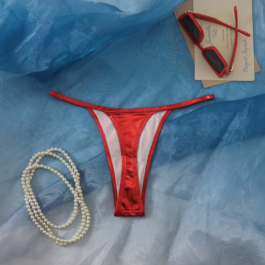Damen Hochgeschnittener Bikini-Höschen mit elegantem Design R&B