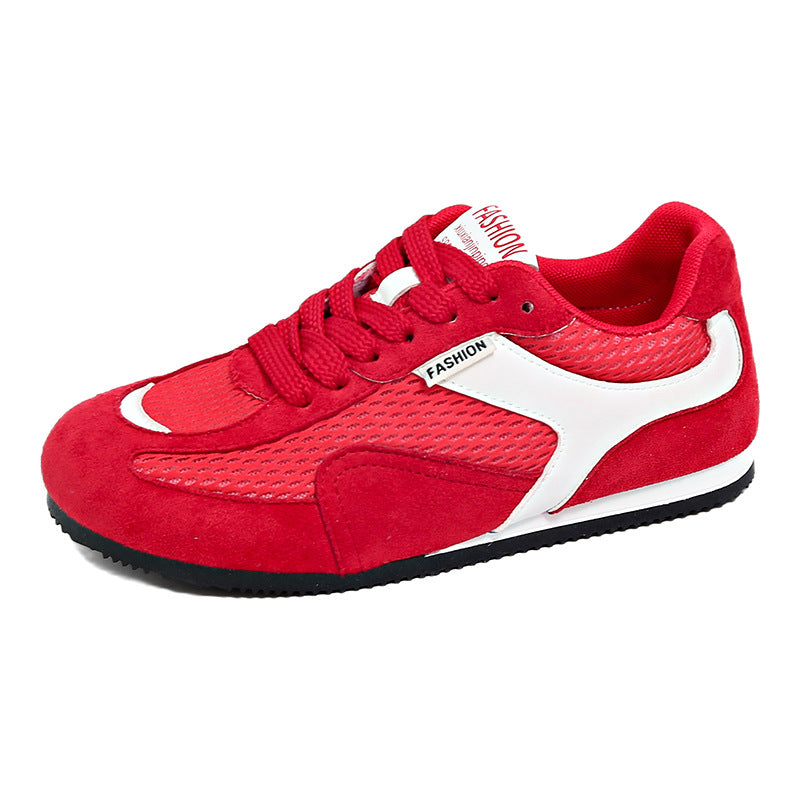 Damen sportliche Sneakers mit atmungsaktivem Obermaterial R&B